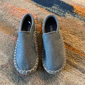 Gymboree Linen Blue Kids Moccasins